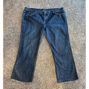Bitten‎ Sarah Jessica Parker Women's Blue Wide Leg Jeans size 22R